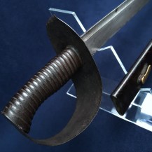 British 18th Century Naval Cutlass, With 19th Century Conversion 3